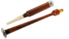 Practice Chanter, Rose Wood, Plain nickel silver sole and ferrule with reed.