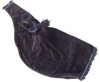 GPC-1030f. Velvet Bagpipe Cover, 28x11 inches, matching fringe with zip.