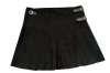 GPC-1069/s. Solid Black, Hand made, 8 yards on material, 70% wool 30% synthetic wool,