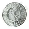 GPC-2082/B. Plaid Brooches, Thistle with lion Rampant Made of metal alloy 3  1/8 inches in diameter