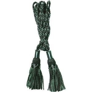 Green/Silver Bagpipe Cords