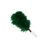 GPC-1074/k.  Dark Green 4 Inch Feather