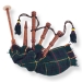Toy or Dummy Bagpipe, with functional Chanter, & Plastic Chanter Sole dressed in Mackenzie tartan cover and woolen cord, fitted in rexion (synthetic) bag.   (A REALLY PLAYABLE INSTRUMENT)